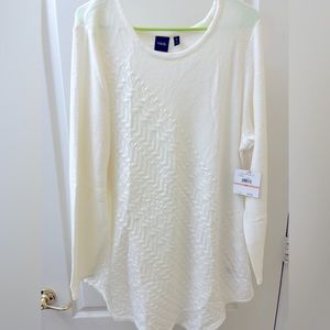 Rafaella plus size sweater tunic size2X